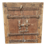 Old wooden tribal window