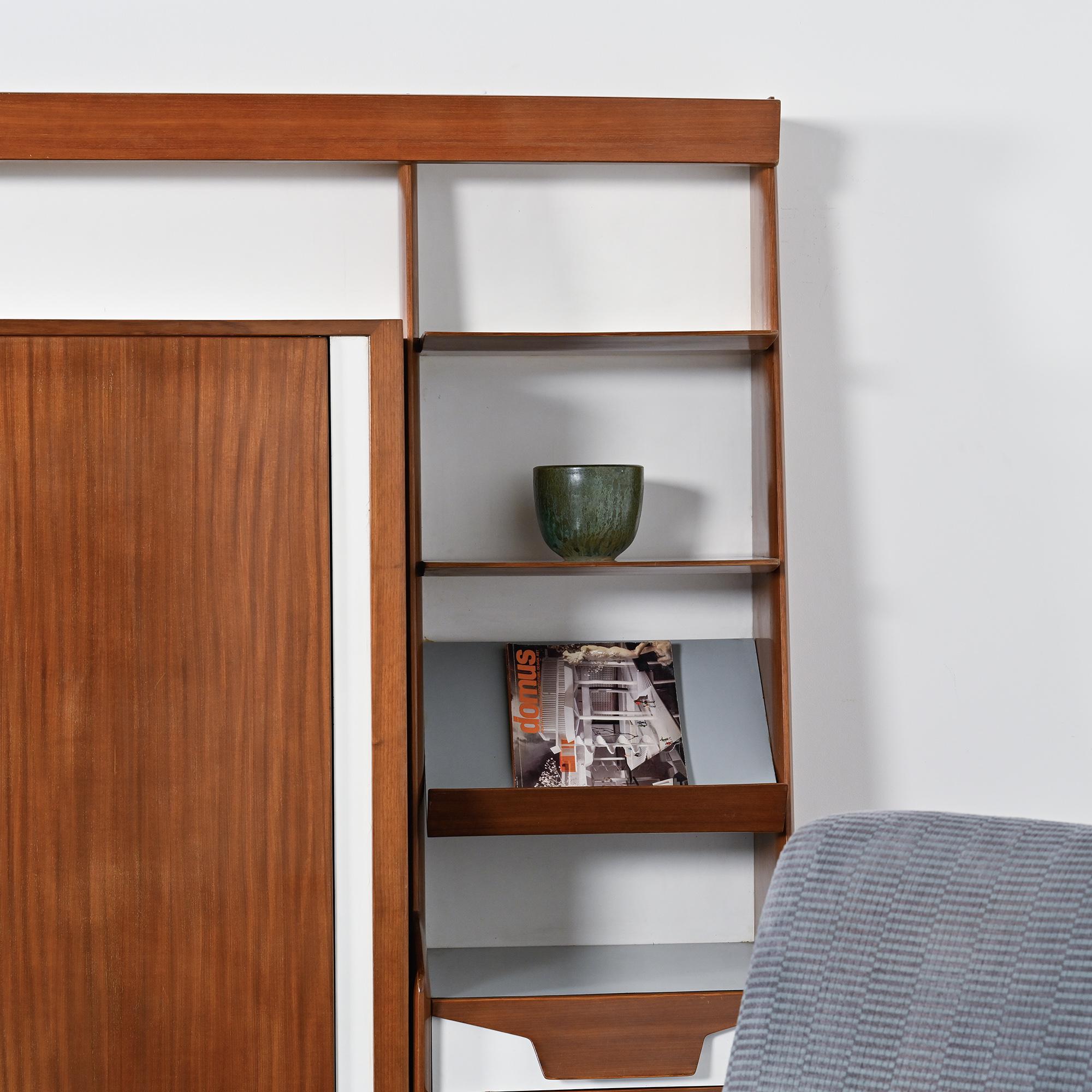 Wall unit by Gio Ponti for Prod. Italia, 1950s