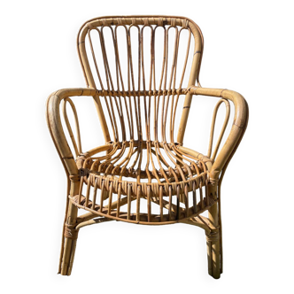 Bamboo chair from the 60s