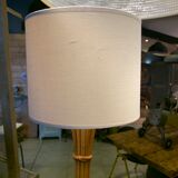 Vintage rattan lamp