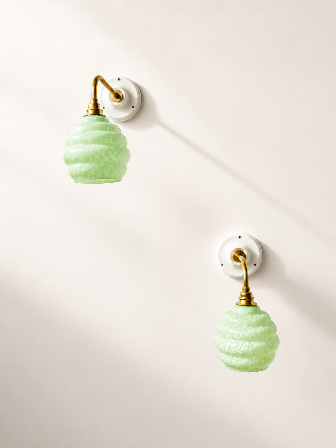 Vintage Clichy Wall Sconces Pair