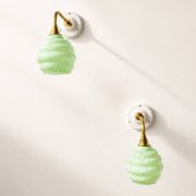 Paire Appliques vintage Clichy 
