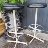 Two beautiful vintage bar stools