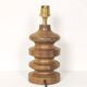 Lampe bois et corde