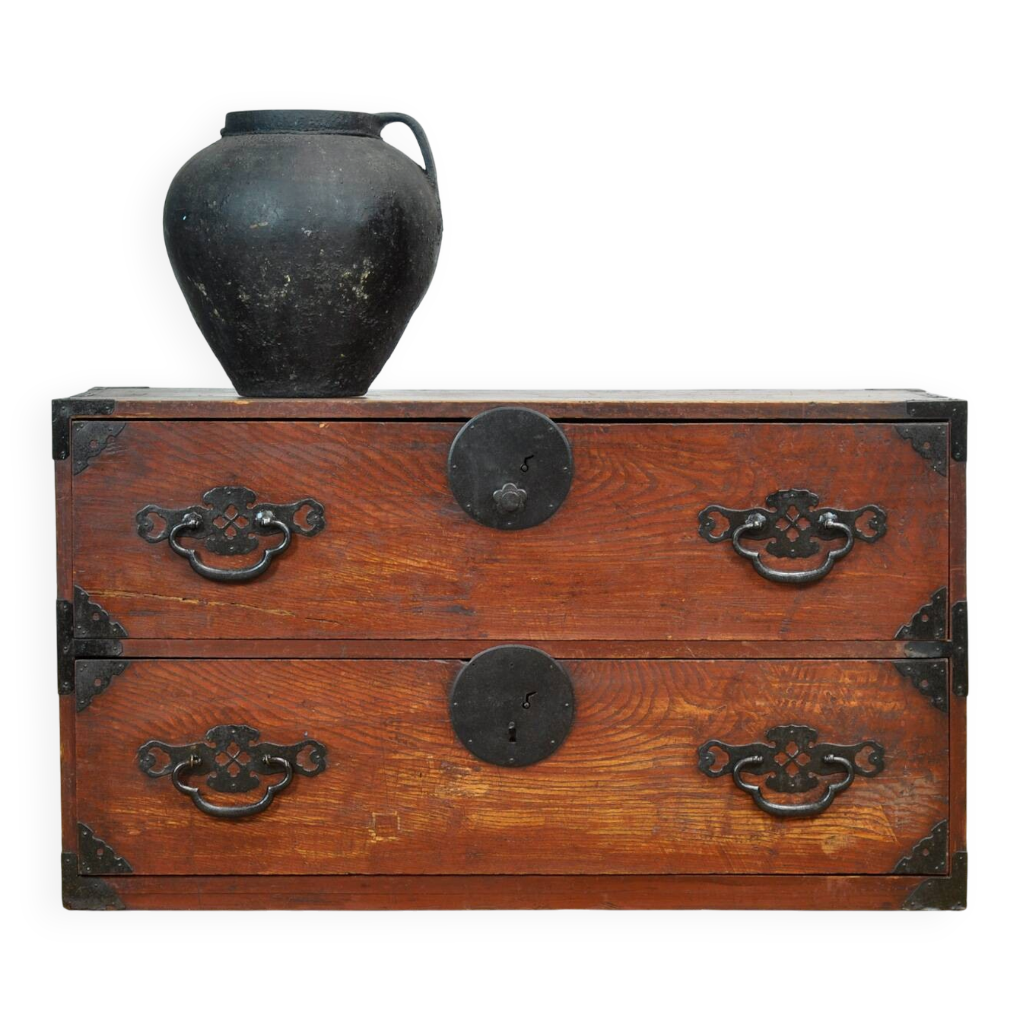 Japanese Tansu chest of drawers, circa 1870