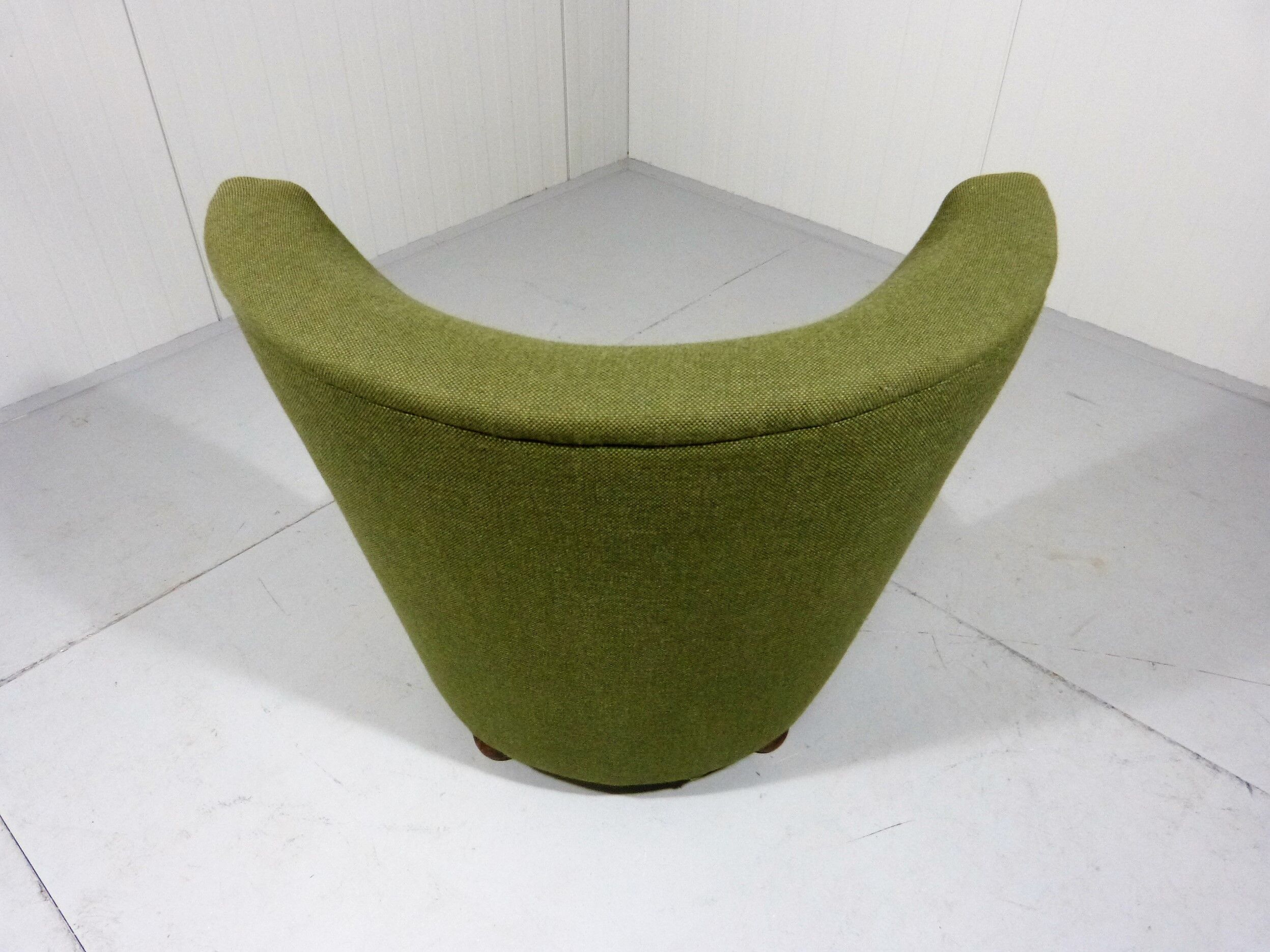 1930-40's side chair green