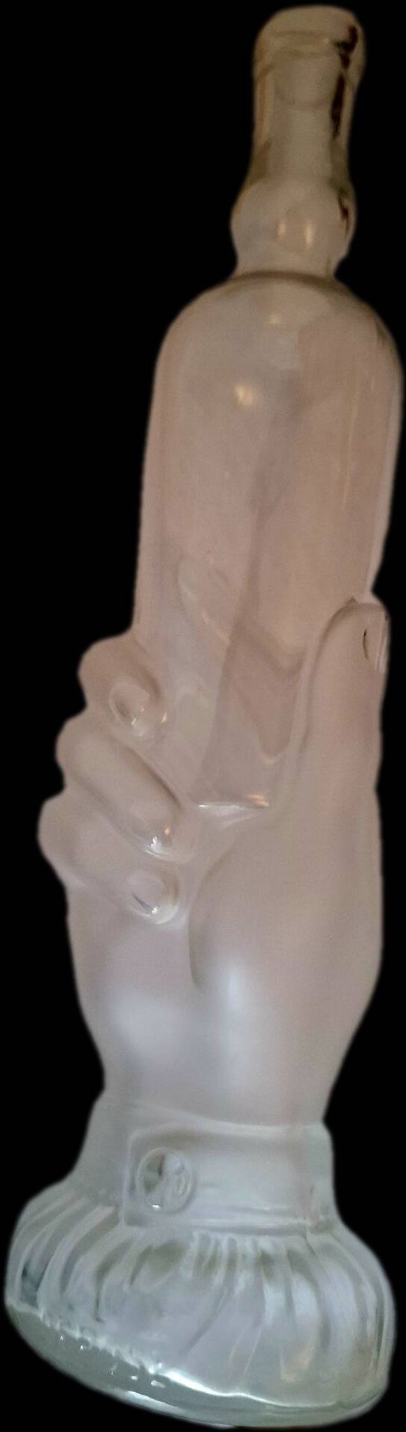 Bottle hand from the Legras factory in Saint-Denis (19th century)
