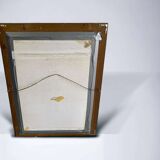 Vintage mirror in white gold