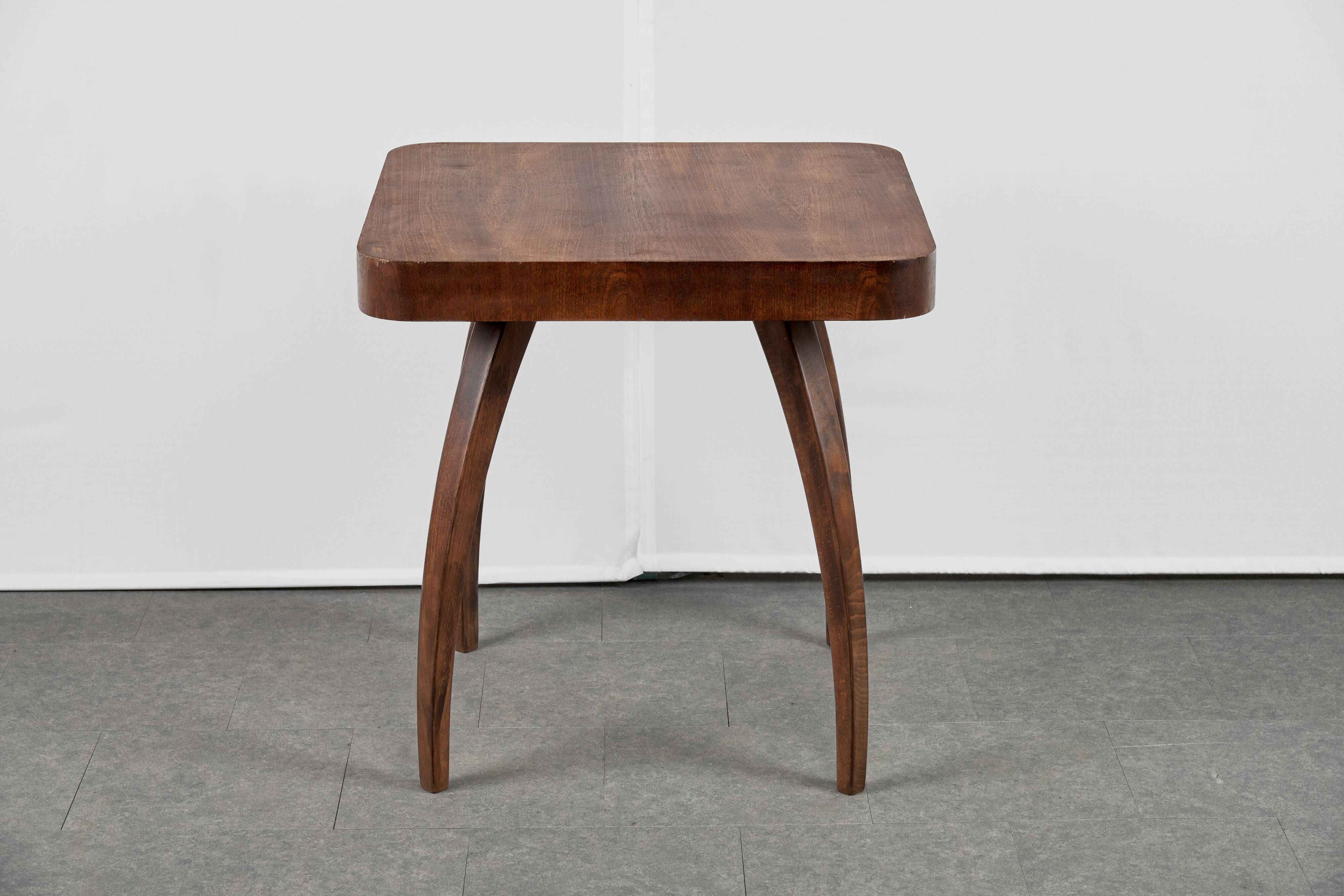 Art Deco Coffee Table by Jindřich Halabala, 1954, Czechoslovakia