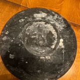 Black marble ashtray