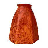Orange glass tulip tulip lampshade