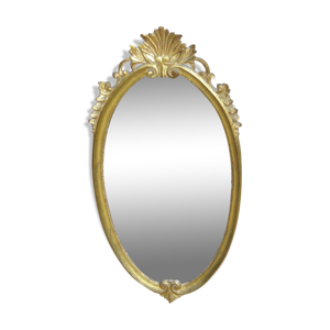 miroir doré