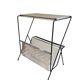 Side table with integrated magazine rack Tjerk Reijenga Pilastro 1950s