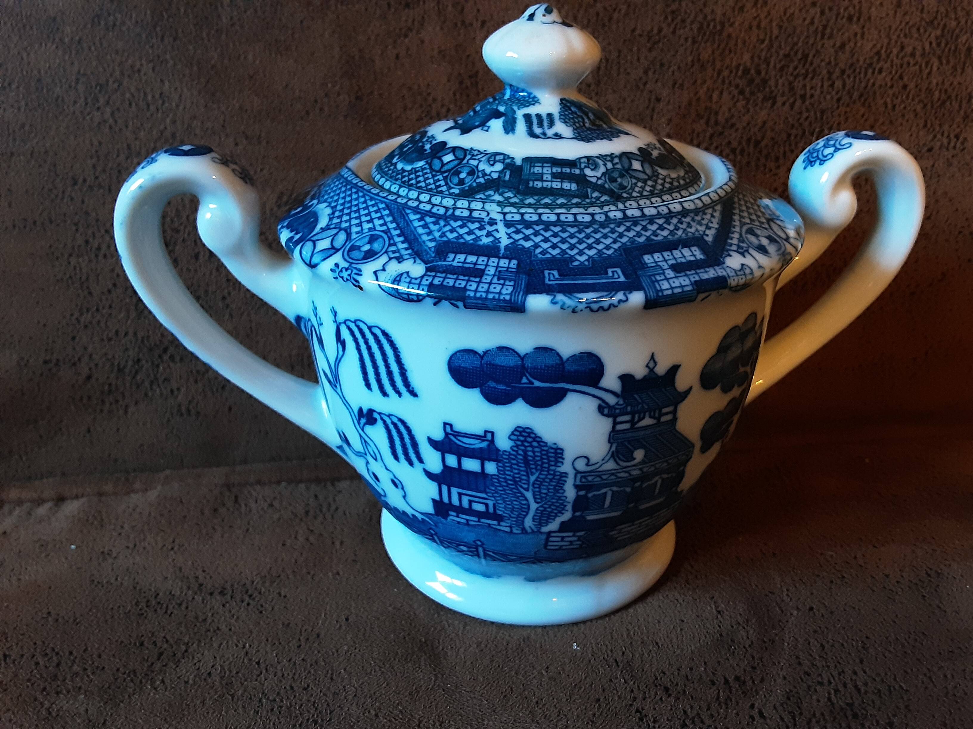 Sucrier  porcelaine asiatique