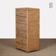 Vintage 1960s rattan and bamboo storage