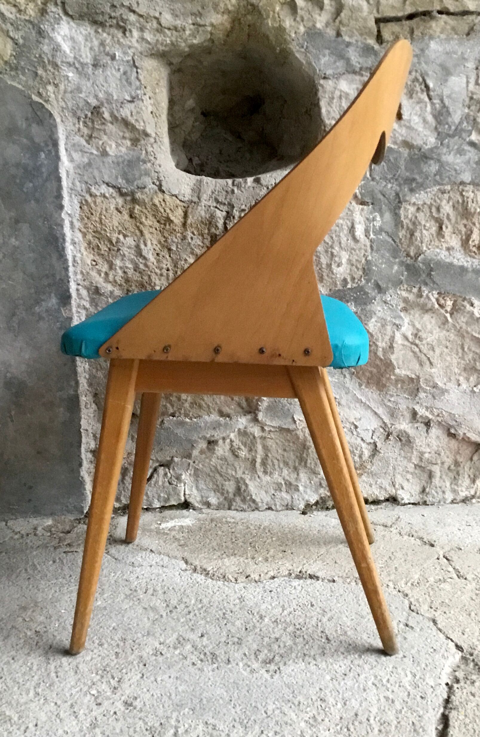 Chaise de Louis Paolozzi pour Zol - 1950