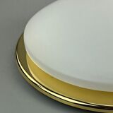 60s 70s Hustadt Leuchten Plafoniere ceiling lamp glass space age design