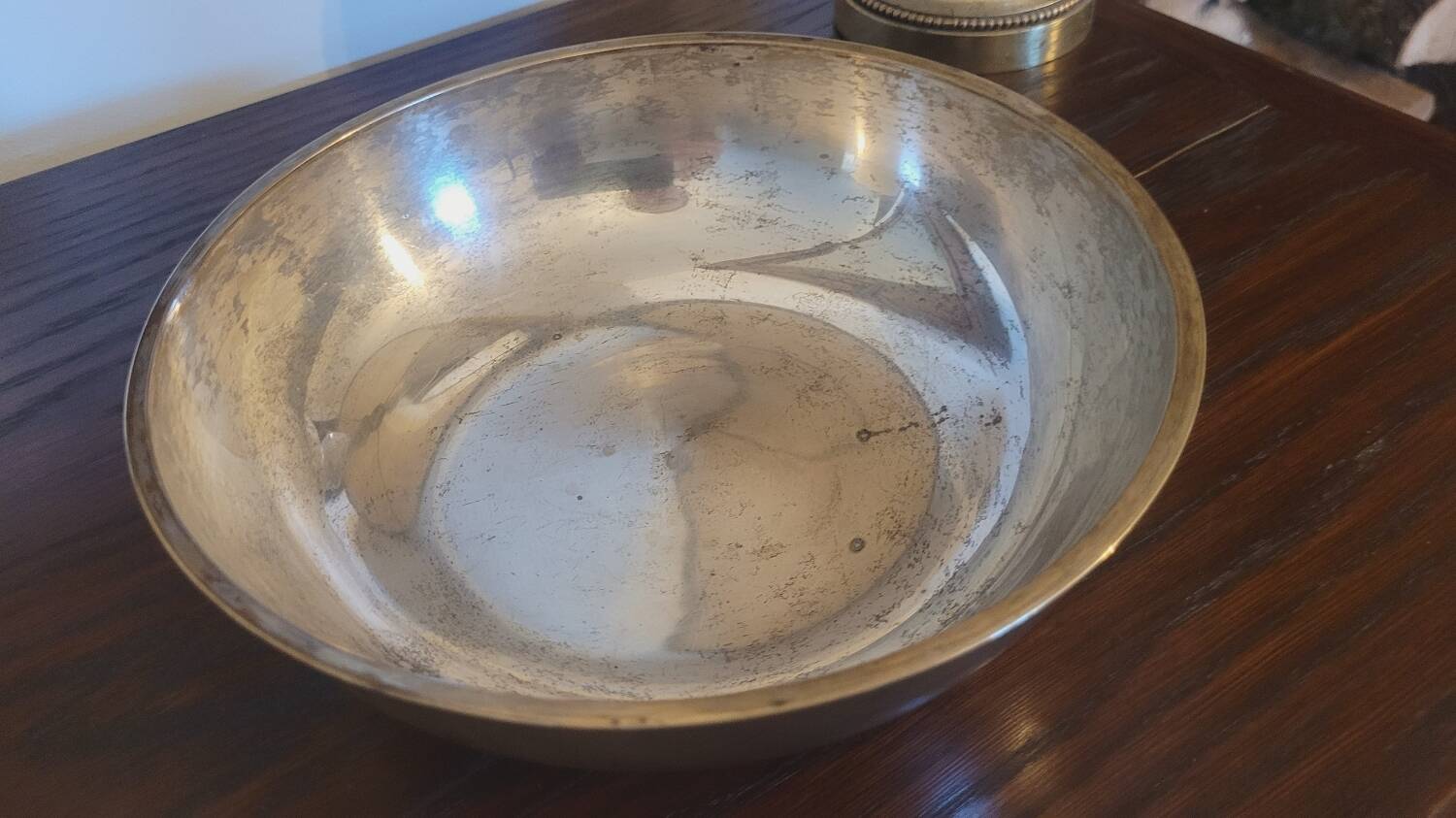 Silver cup, pocket emptier