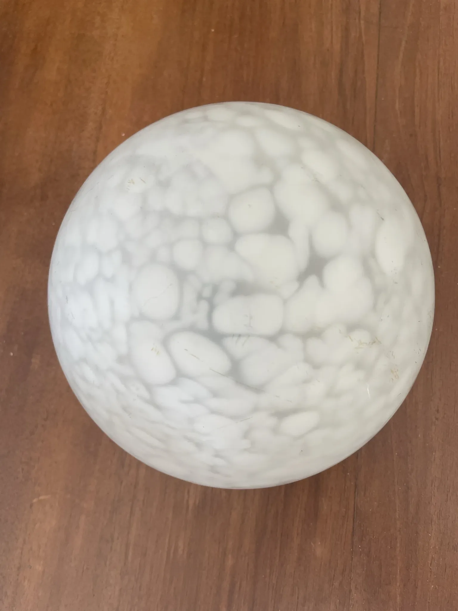 vintage ceiling light/wall lamp Relux Milano in thick opaque glass included