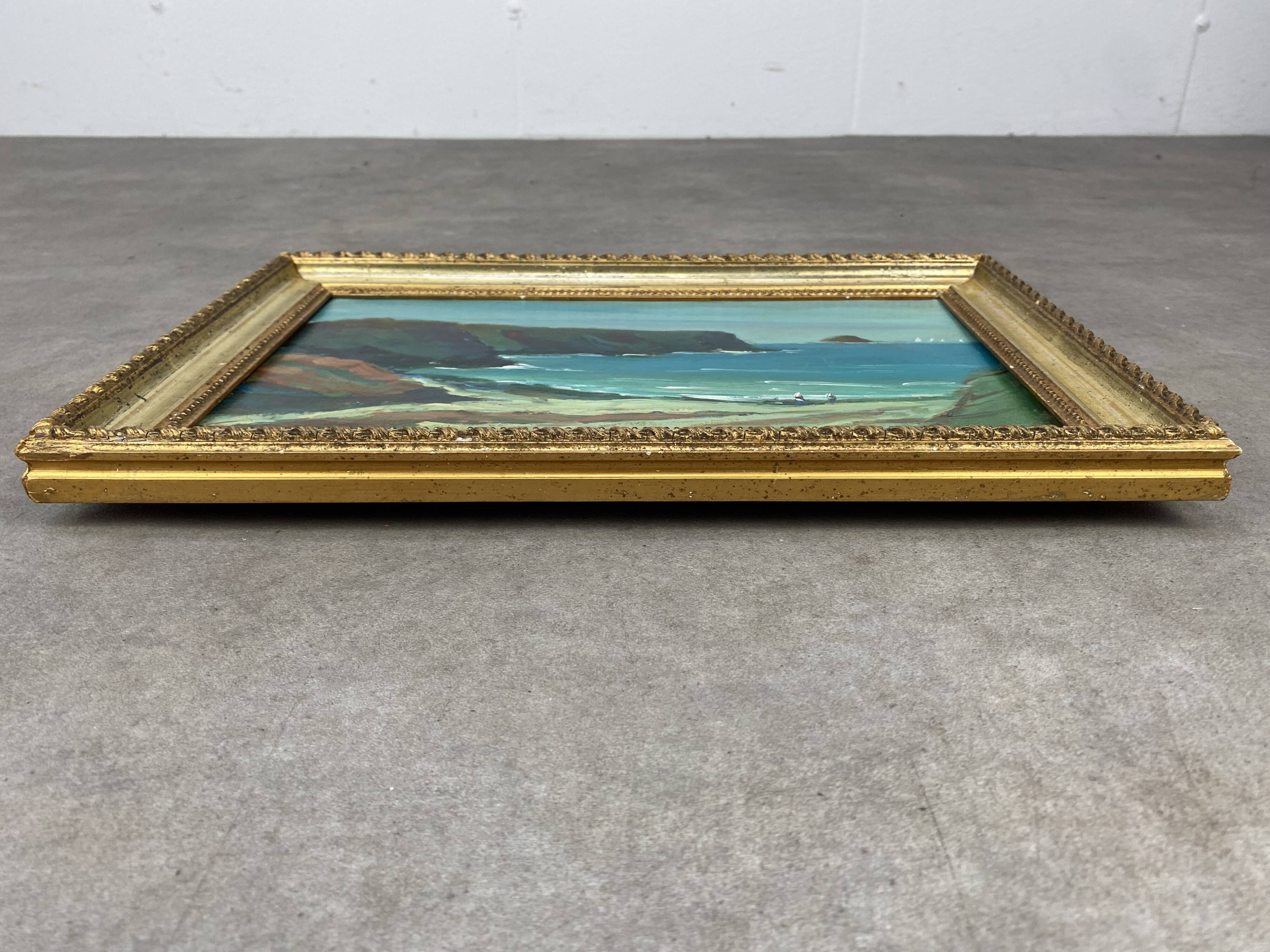 Marine painting Désiré-Lucas early twentieth oil on canvas