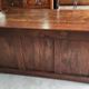 BUREAU A 9 TIROIRS EN NOYER 1900