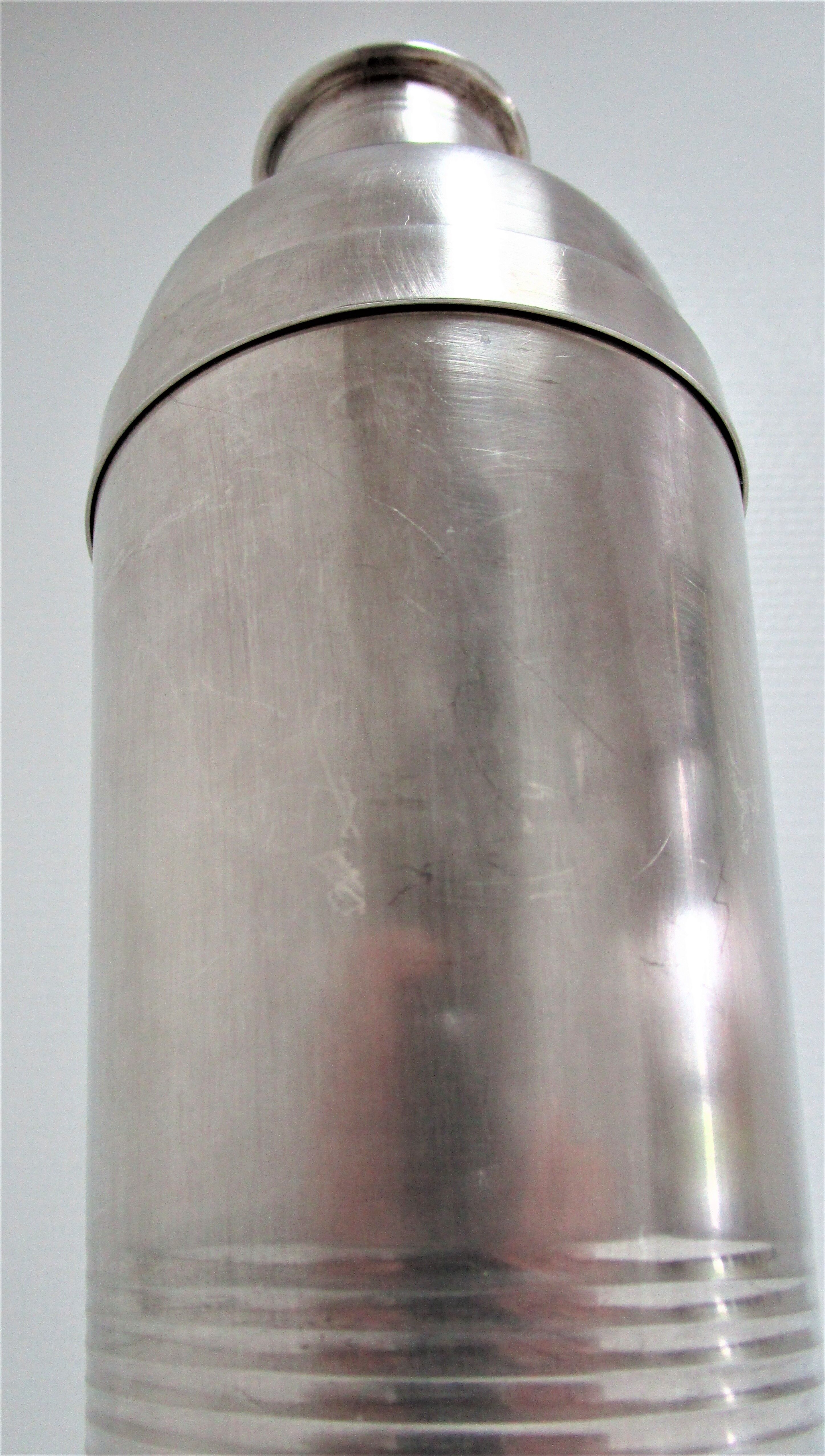 Shaker Gallia Christofle Art Deco silver metal 30/40s