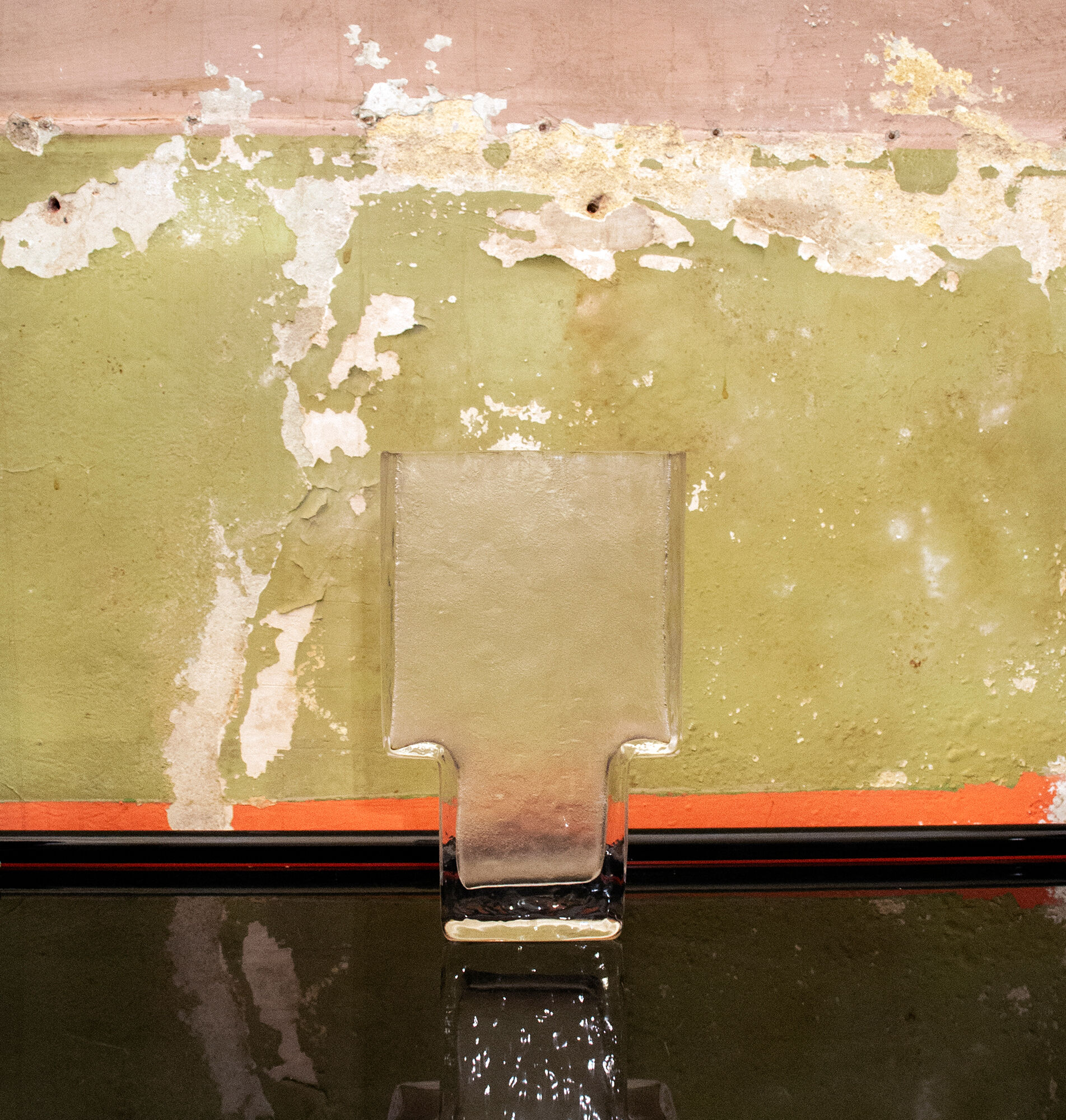 Glass vase by Claus Josef Riedel for Riedel Austria 60s