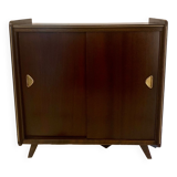 Vintage shoe cabinet feet compass