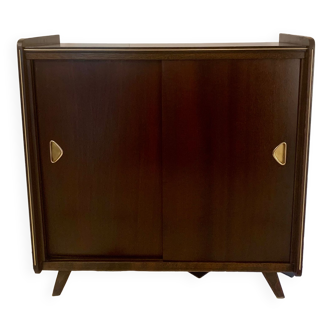 Vintage shoe cabinet feet compass