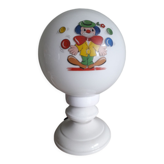 Lampe globe bilboquet