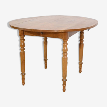 Table modulable en merisier, style Louis Philippe, 2ème partie du XIXème