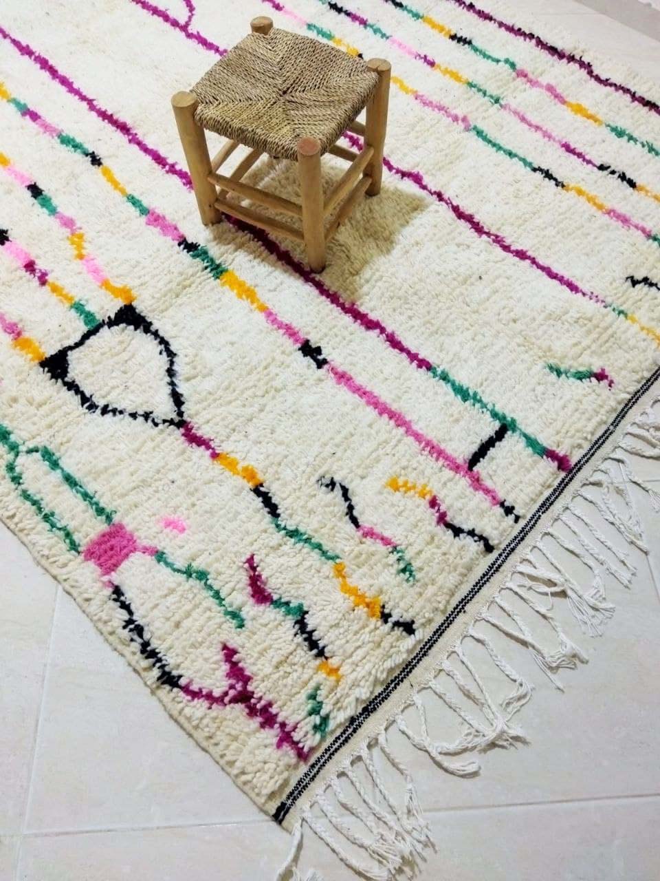 Moroccan berber carpet 295x197cm