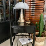 Vintage boarding school bedside table