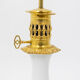 Paire de lampes en porcelaine blanche et bronze, circa 1880
