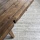Brutalist popular art table XXL 3.5m/4m pine and oak