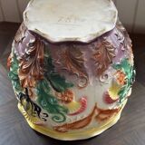 Earthenware cache-pot from the early 20th century.