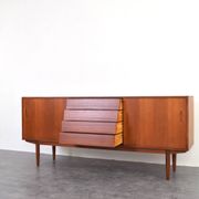 Mid-Century Teak Scandinavian Sideboard by Nils Jonsson for P.S. Heggen