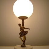 Charming vintage lamp dancer