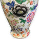China porcelain vase painted floral decor