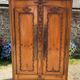 Louis XV style cherry wood cabinet late 19th century