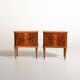 Pair of bedside tables attributable to Paolo Buffa for La PM Cantù