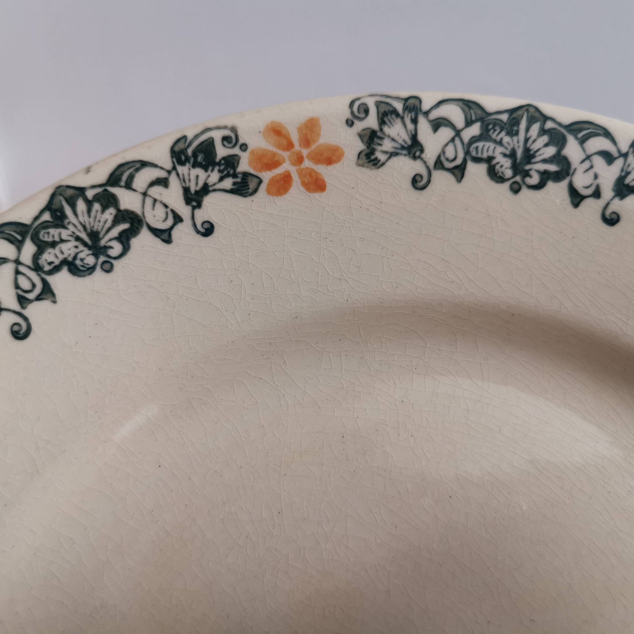 Ensemble de 8 assiettes à dessert Moulin des Loups