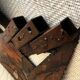 Henrik Horst 1970s brutalist metal wall sculpture