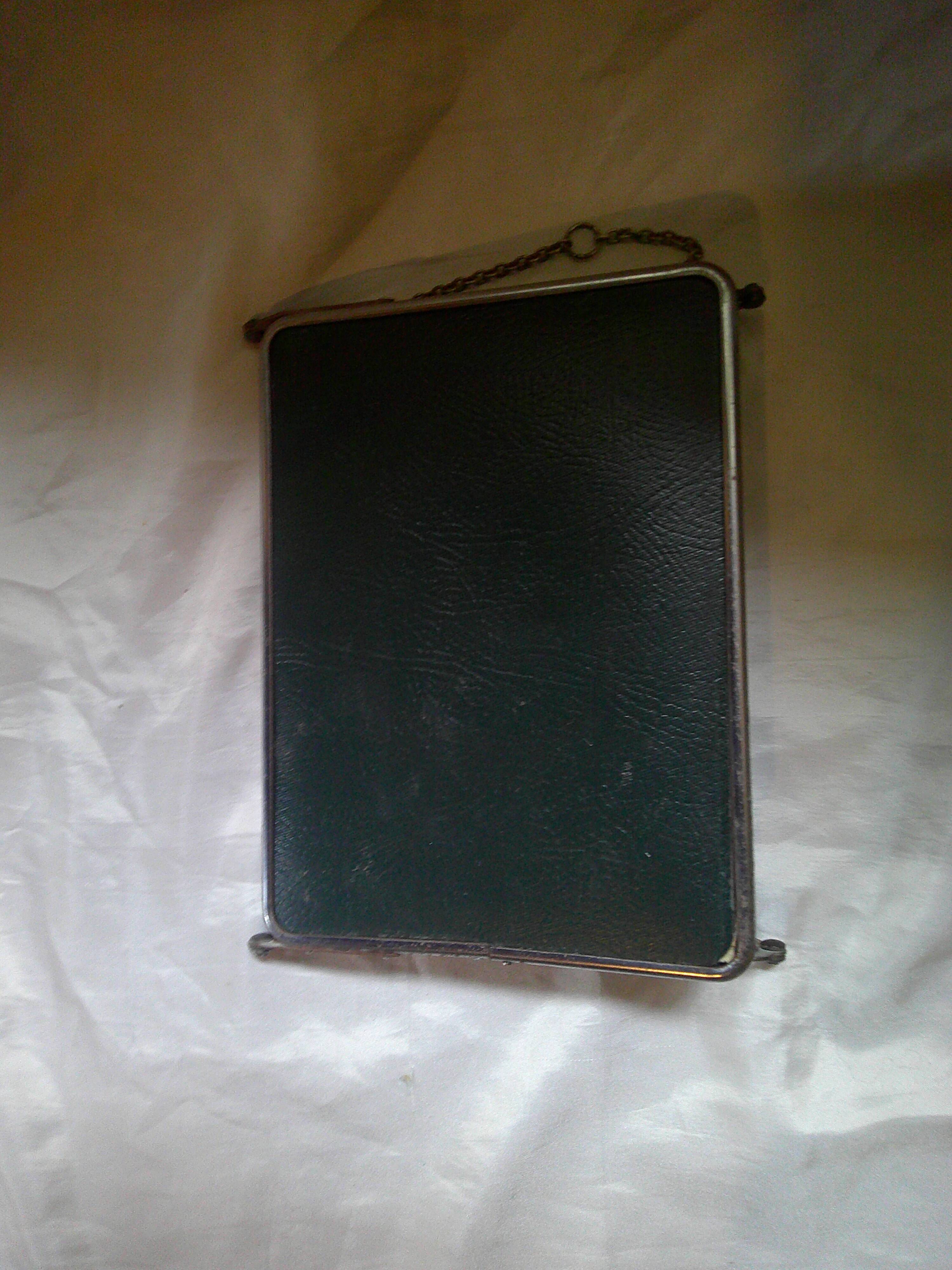 Antique 3-sided barber's mirror