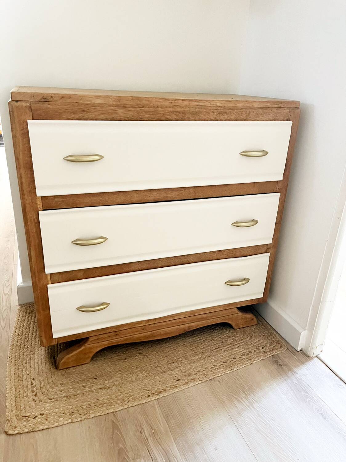 Commode en bois, années 60