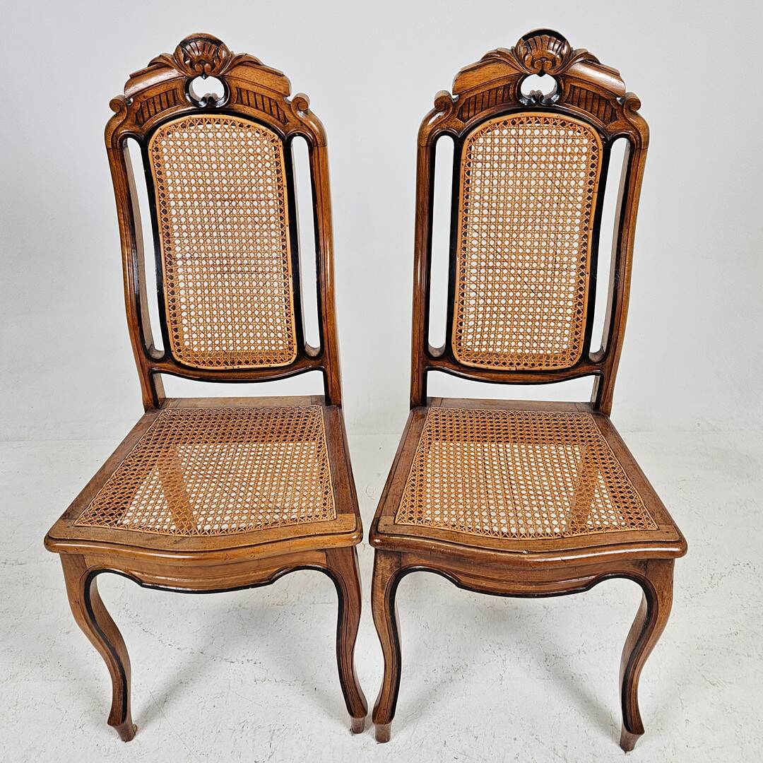 Set of Four Cambier Chairs, Belgium, circa 1900