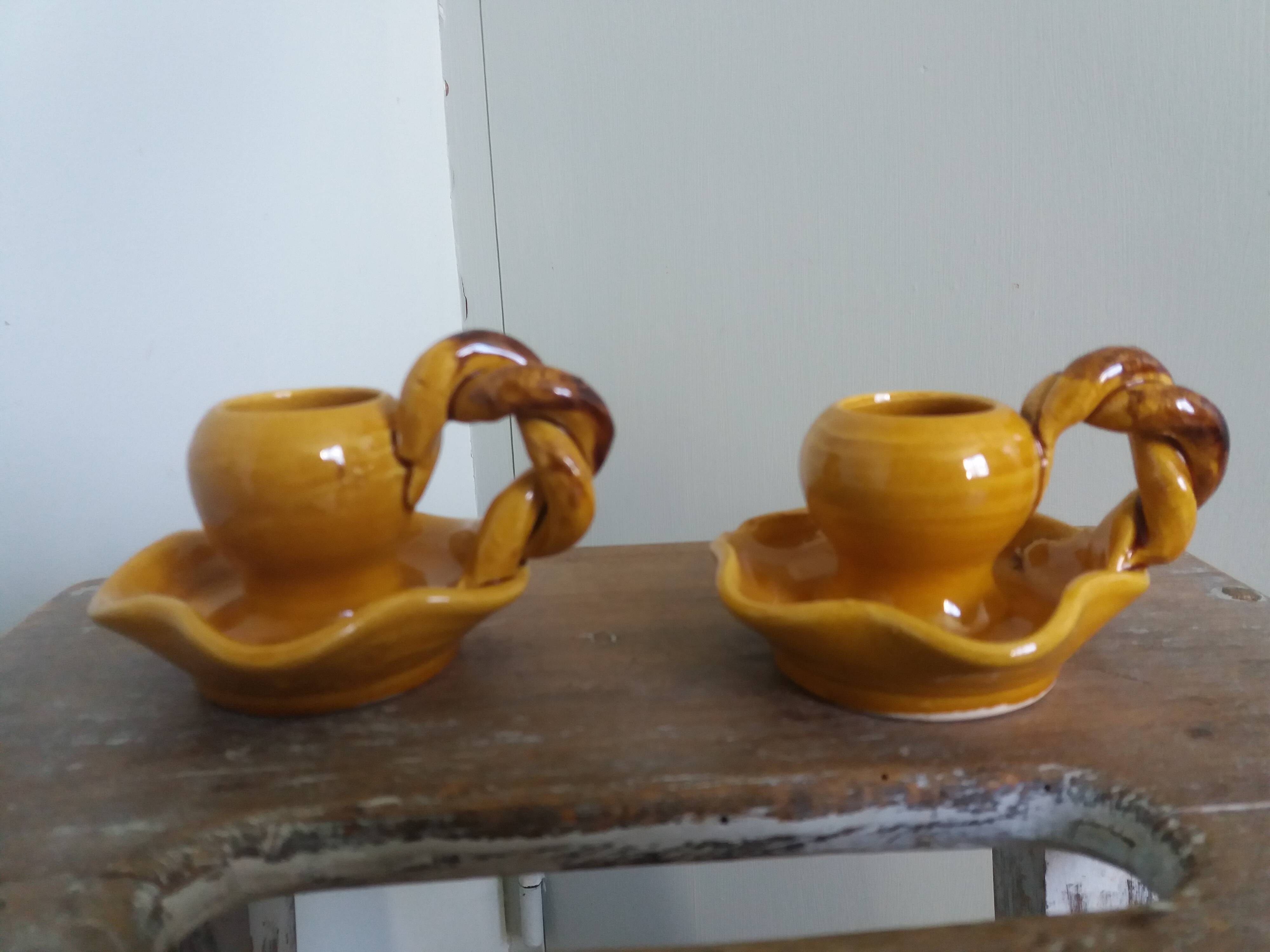 Vallauris candle holders