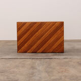 Modular beech set of two room dividers with benches, 1970 Italy