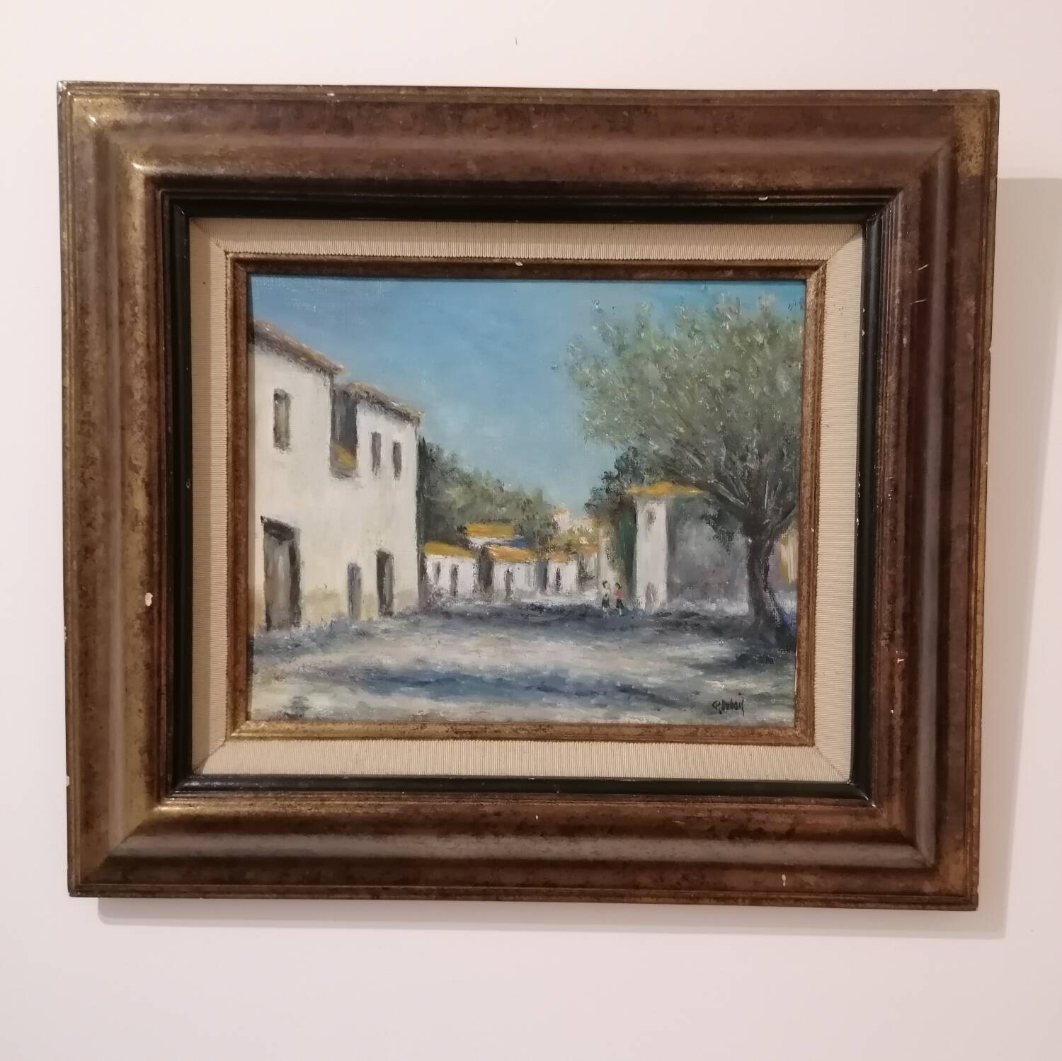 Oil painting on canvas Raphael Dubois