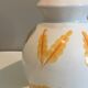 Pied de lampe « feuilles »